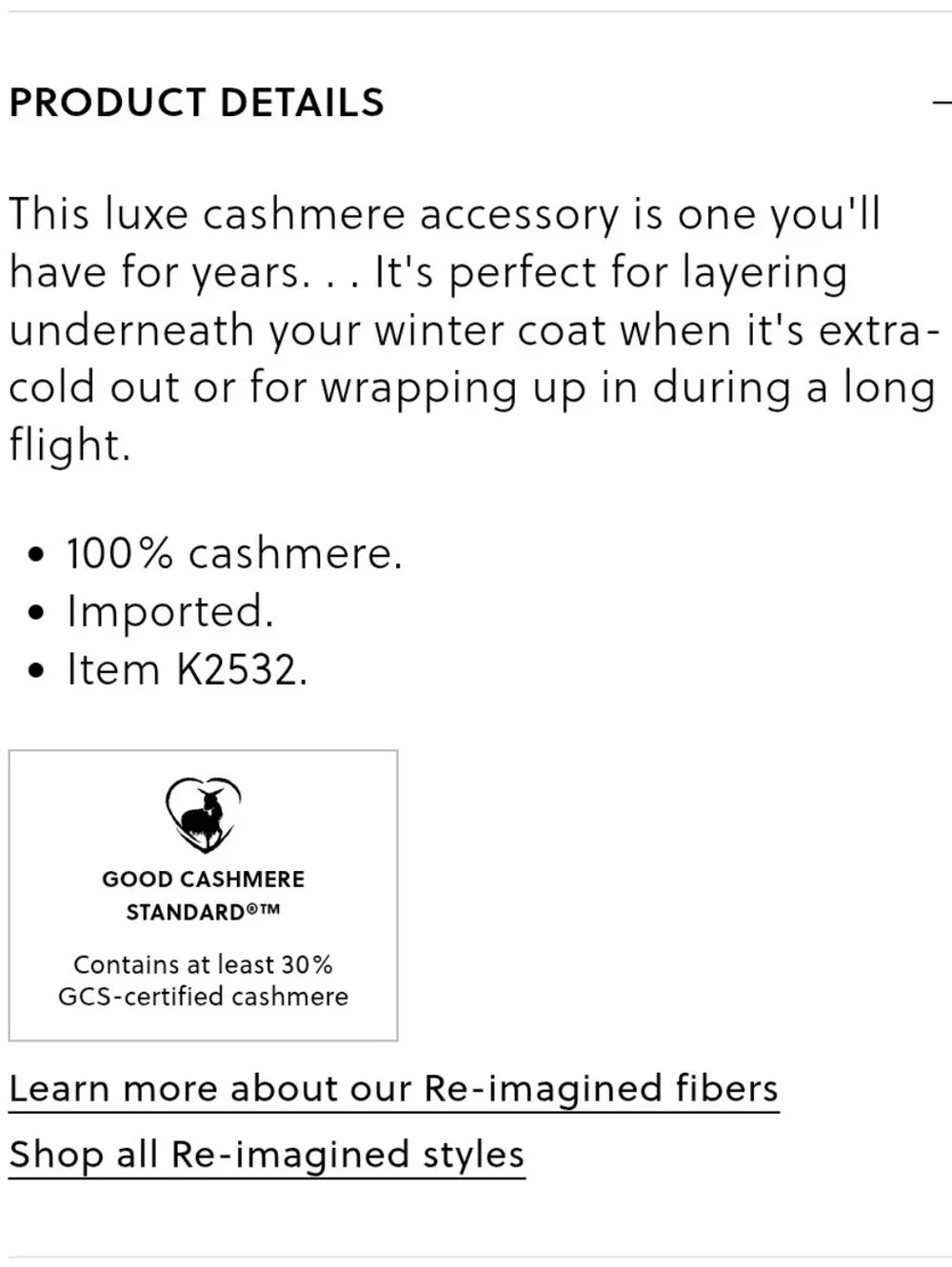 J. Crew 100% Cashmere Oversized Wrap - Light heather grey